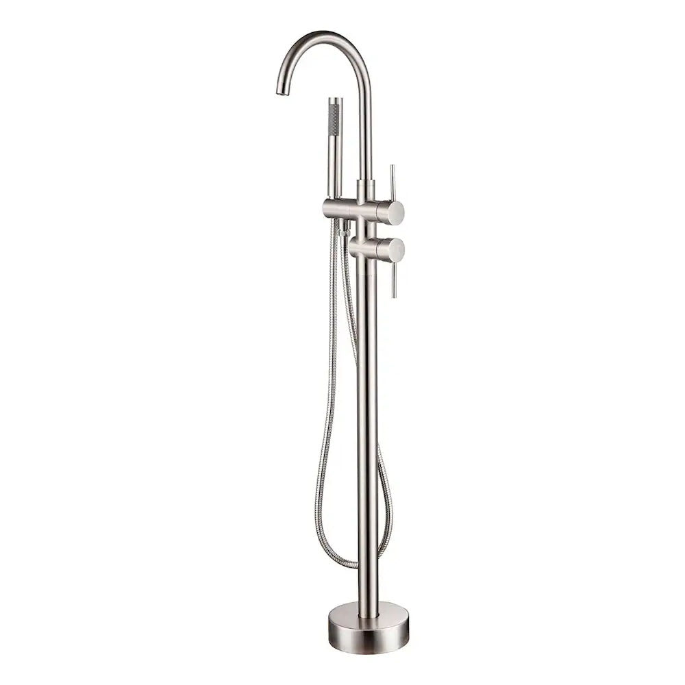 FREESTANDING FAUCET - S34 BRUSHED